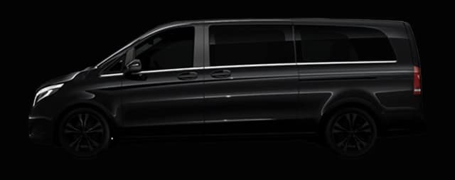 Mercedes Classe V con autista a Torino